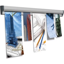 Ayrex mt Displays Fast Note, Adisyon Tutucu, Kolay Kağıt Tutucu 150 cm