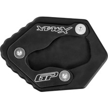Ayrex Gp Kompozit Yamaha Xmax 250-400 2018-2022 Uyumlu Ayak Genişletme Siyah
