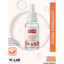 W-LAB Cosmetics 30 ml Lightening Serum Aloe Vera İçerikli Cilt Lekelerini Açarak Genç Görünüm Sunar