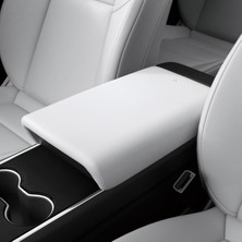 Ayrex Spigen Tesla Model Y Legacy 2024-2023 Kolçak Kol Dayama Koruma Kılıfı TO240 Beyaz - ACP076