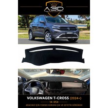 A3D Torpido Koruma Volkswagen T-Cross (2024+) Uyumlu Torpido Korumasi Koruyucu Kilifi Halisi Örtü Gögüs Panel