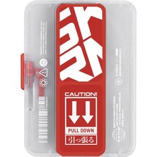 Ayrex Skinarma Phaze Mag-Charge Manyetik Kart Tutucu, Telefon 13/14/15 Serisi, Kırmızı, Modern, K