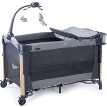 Ayrex Elips Plus Anne Yanı Oyun Parkı Beşik Park Yatak 70X120 cm Park Yatak & Oyun Parkı Tek Eba