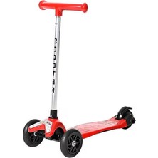 Ayrex Hippie Yükseklik Ayarlı Scooter - Kırmızı