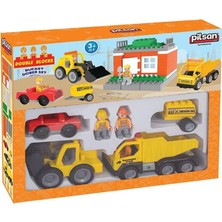 HemenGo 03 614 Nessiworld Double Bloklar Kepçeli Dozer
