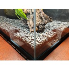 Ayrex Tsc Akvaryum Köşe Mağarası Doğal Petg Malzeme 13CM, Oyuncakı1-16