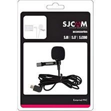 Ayrex Sjcam Sj6 Legend Mini USB Aksiyon Video Kamerası Için Harici Mikrofon
