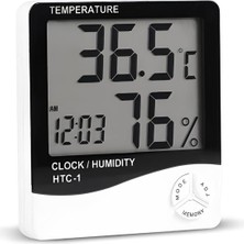 Ayrex BADEM10 Bebek Odası Termometre Isı Nem Ölçer Oda Sıcaklık Ölçme Derece Fahrenhayt Ekra