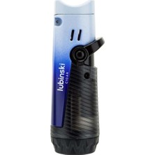Ayrex Lubinski Lion Çift Torch Puro Çakmağı Blue Ice