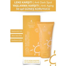 Freez Güneş Kremi 50+ SPF Tüm Cilt Tiplerine Uygun Anti Aging Etki 50 ml