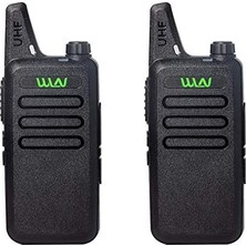 Ayrex Wln PMR446, Açık Alanda 15 Km, Gelişmiş Şarj Edilebilir, Lisanssız Telsiz, Geniş Menzil