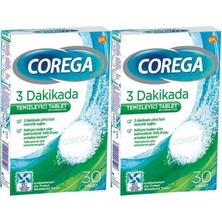 Ayrex Corega Cleanser Bio Protez Temizleme Tableti 30'lu x 3 Adet