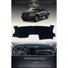 A3D Torpido Koruma Ford Rancer (2022+) Ön Gögüs Panel Torpido Koruma Koruyucu Kilifi Halisi Örtüsü