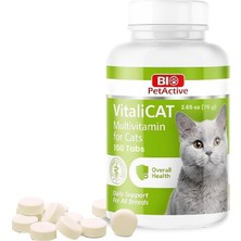 Ayrex Biopetactive Vitalicat Kediler Için Multivitamin 150 Tablet
