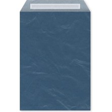Ayrex Roll-Up Bantlı Hediye Paketi Kağıt Mavi 20X6X25,5 cm - 25 Adet