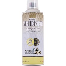 Ayrex Fiksatif 400 ml Sprey Artdeco 1 Adet Füzen Karakalem Toz Pastel Tebeşir Sabitleyici Kalıcı