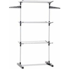 Ayrex 3 Katlı Çamaşır Kurutmalık 60 cm Katlanır Ayaklı