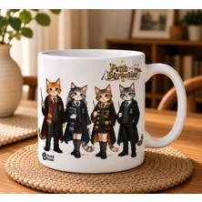 Patili Baskı Patili Büyücüler PBB002 – Harry Potter Tasarımlı 330 ml Porselen Kupa