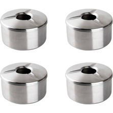 Ayrex Porsima Large Derin Metal Küllük 4 Lü