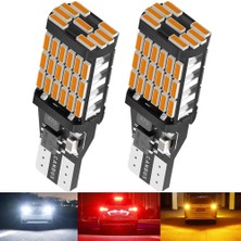 Ayrex T15 W16W Canbus 45 LED Turuncu Sinyal Ampülü