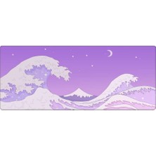 Ayrex Porge Gamer Mouse Pad 90X40 Mouse Pad Xxl Büyük Oyuncu Ofis Mouse Altlığı Mousepad (Mor K