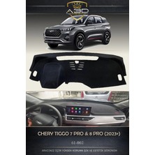 A3D Torpido Koruma Chery Tiggo 7 Pro & 8 Pro 2023 Torpido Korumasi Koruyucu Kilifi Halisi Örtü Gögüs Panel