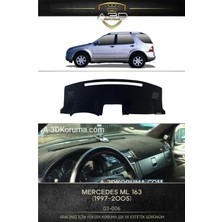 A3D Torpido Koruma Mercedes -Benz W163 1997-2005 Ön Torpido Koruma Koruyucu Kilifi Halisi Örtüsü Aksesuarları Yedek