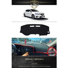 A3D Torpido Koruma Renault Megane 4 Ön Gögüs Panel Torpido Koruma Koruyucu Kilifi Halisi Örtüsü