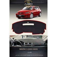 A3D Torpido Koruma Mazda 3 2003-2009 Ön Örtüsü Göğüs Panel Torpido Koruma Koruyucu Kılıfı Halısı Yedek Parça