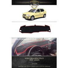 A3D Torpido Koruma Volkswagen Polo 1997-2001 Ön Örtüsü Göğüs Panel Torpido Koruma Koruyucu Kılıfı Halısı Yedek Parça