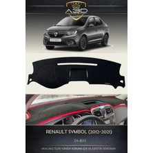 A3D Torpido Koruma Renault Symbol 2012-2021 Ön Örtüsü Göğüs Panel Torpido Koruma Koruyucu Kılıfı Halısı Yedek Parça