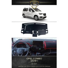 A3D Torpido Koruma Opel Combo 2018 Ön Örtüsü Göğüs Panel Torpido Koruma Koruyucu Kılıfı Halısı Yedek Parça