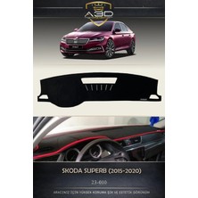 A3D Torpido Koruma Skoda Superb 2015-2020 Torpido Korumasi Koruyucu Kilifi Halisi Örtü Gögüs Panel