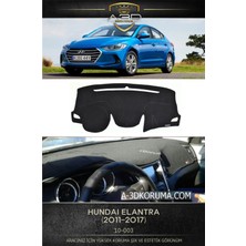 A3D Torpido Koruma Hyundai Elantra 2011-2017 Ön Örtüsü Göğüs Panel Torpido Koruma Koruyucu Kılıfı Halısı Yedek Parça