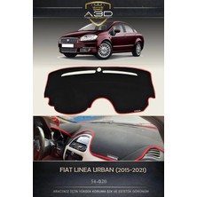 A3D Torpido Koruma Fiat Linea Urban 2015-2021 Ön Gögüs Panel Torpido Korumasi Kilifi Halisi Koruyucu Örtüsü
