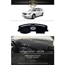 A3D Torpido Koruma Mercedes -Benz W203 2000-2007 Ön Örtüsü Göğüs Panel Torpido Koruma Koruyucu Kılıfı Halısı Yedek