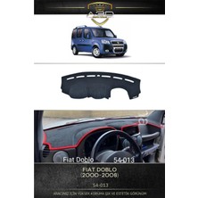 A3D Torpido Koruma Fiat Doblo (2000-2008) Ön Gögüs Panel Torpido Korumasi Kilifi Halisi Koruyucu Örtüsü