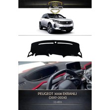 A3D Torpido Koruma Peugeot 3008 2020 Ön Örtüsü Göğüs Panel Torpido Koruma Koruyucu Kılıfı Halısı Yedek Parça