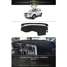A3D Torpido Koruma Ssangyong Kyron/nomad 2005 Ön Örtüsü Göğüs Panel Torpido Koruma Koruyucu Kılıfı Halısı Yedek Parça