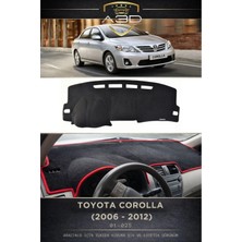 A3D Torpido Koruma Toyota Corolla E140 Europe 2006-2012 Torpido Koruma Ön Gögüs Panel Koruyucu Kilifi Halisi Örtüsü