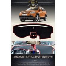 A3D Torpido Koruma Chevrolet Captiva Sport 2008-2011 Ön Örtüsü Göğüs Panel Torpido Koruma Koruyucu Kılıfı Halısı
