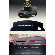 A3D Torpido Koruma Ford Transit 2001-2006 Torpido Koruma Ön Koruyucu Kilifi Halisi Örtüsü Aksesuarları