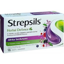 Strepsils Herbal Defence Afrika Sardunyası 16 Pastil