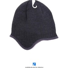 PIECE SIGNATURE Casual Içi Polarlı Kulaklı Akrilik Yün Bere ( Unisex )