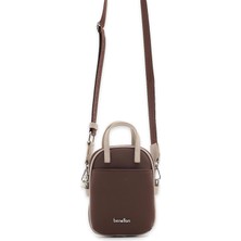Benetton BNT_1826 19X12X4 Çapraz Kahverengi Kadın Çanta