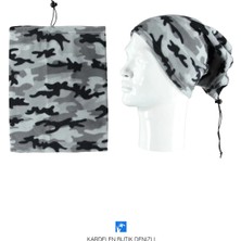 PIECE SIGNATURE Yumuşak Dokulu Bere ( Boyunluk Olarak Da Kullanılabilir )