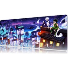 Mess Negozio Neon City MOUSEPAD,70X30, 3mm, Kaymaz Taban,oyuncu Gaming