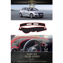 A3D Torpido Koruma Audi A3 2013 - 2020 Ön Gögüs Panel Torpido Korumasi Kilifi Halisi Koruyucu Örtüsü
