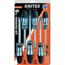 Gees Global 6pcs Tornavida Seti  6X150 Yıldız - 5X125 Düz-Yıldız - 4X120 Düz-Yıldız - 3X75 Düz (5492)
