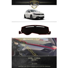 A3D Torpido Koruma Opel Corsa 2019 Torpido Koruma Koruyucu Kilifi Halisi Örtüsü Aksesuar Edek Parça